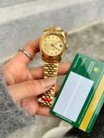 ROLEX Log  Gold 31MM Lady Watch